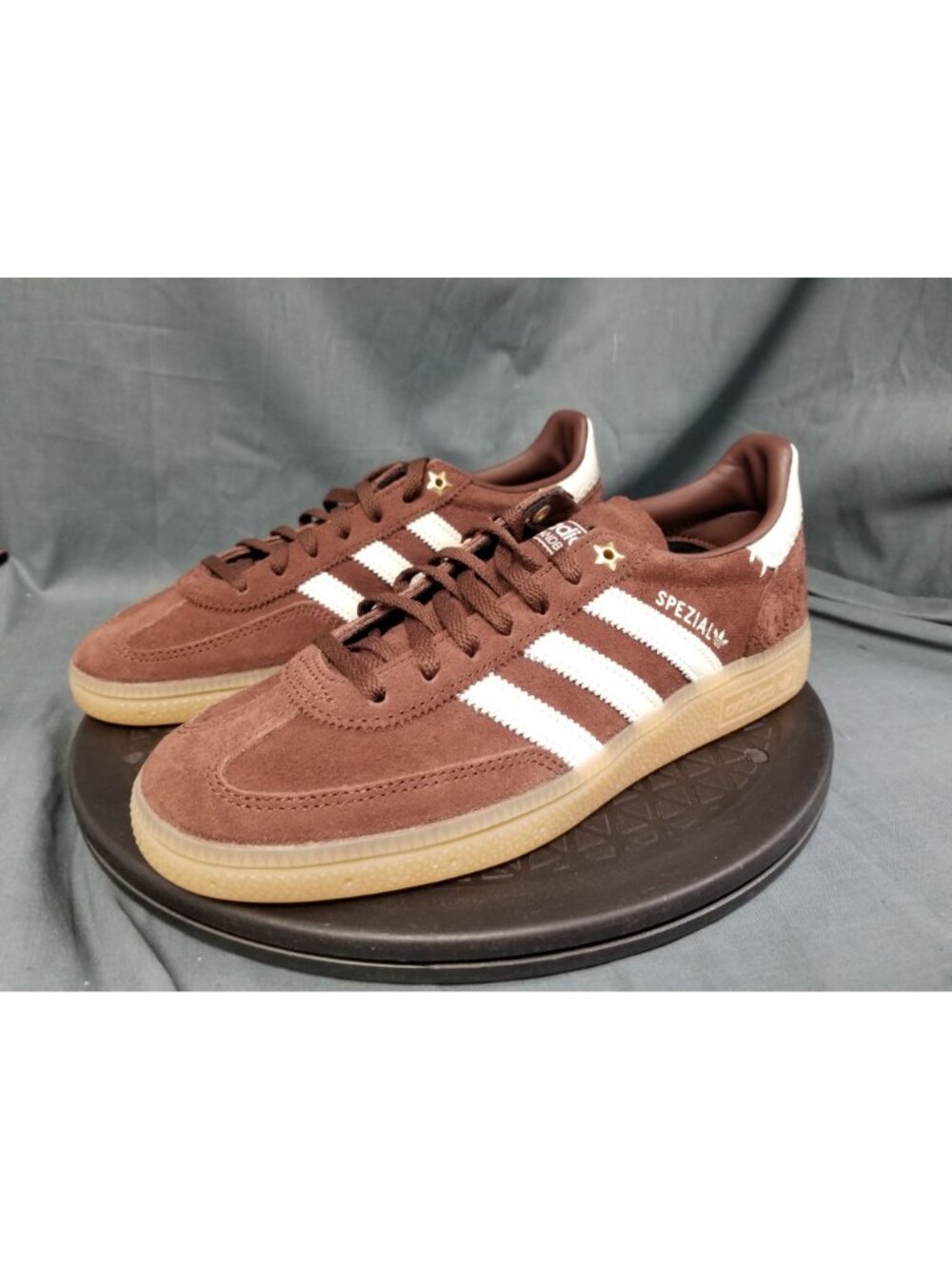 Adidas Handball Spezial Auburn Off White Gum JQ4489 Women's Size 8.5 NEW NO BOX - Picture 4 of 11